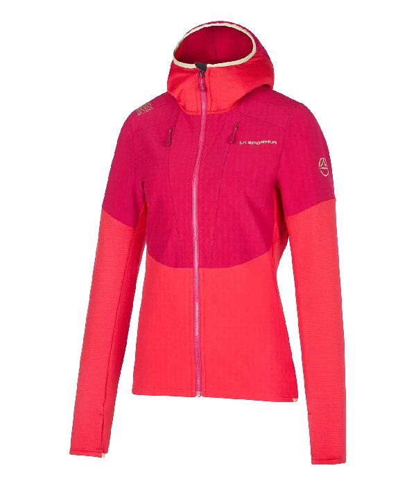 La Sportiva Session Tech Hoody W, červená, S